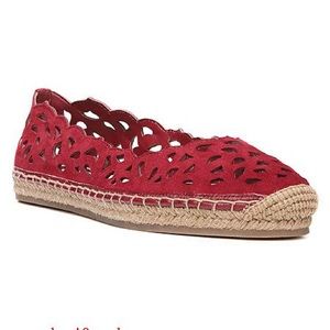 Via Spiga Bellerose Suede Pink Espadrille